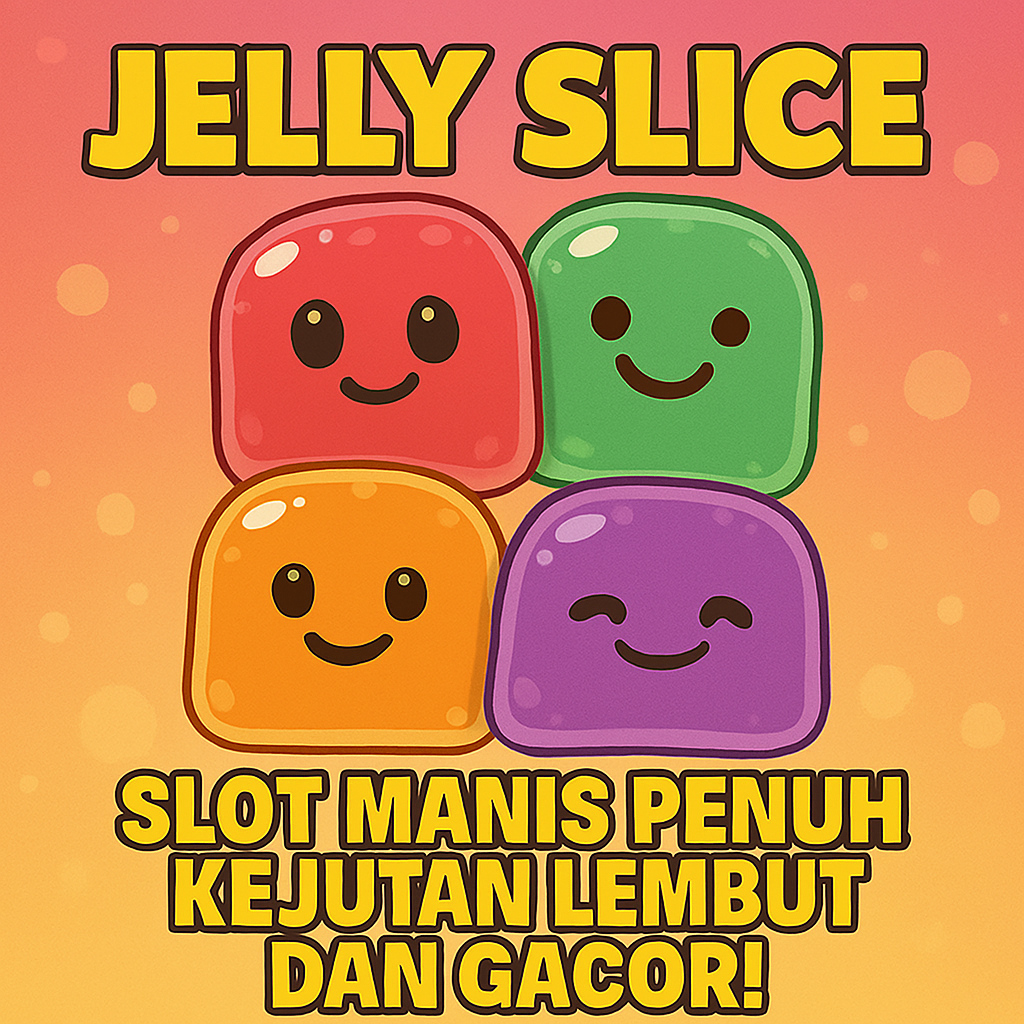 Jelly Slice: Slot Manis Penuh Kejutan Lembut dan Gacor!