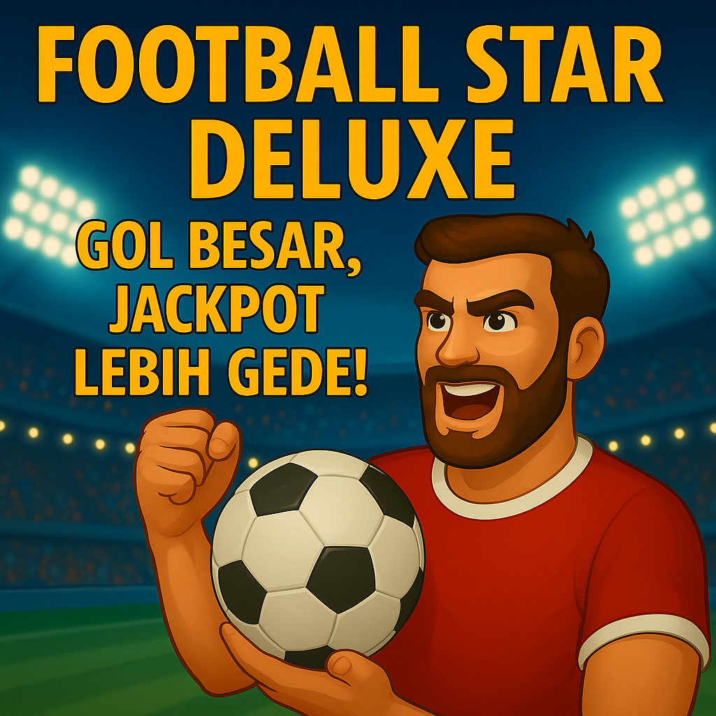 Football Star Deluxe: Gol Besar, Jackpot Lebih Gede!